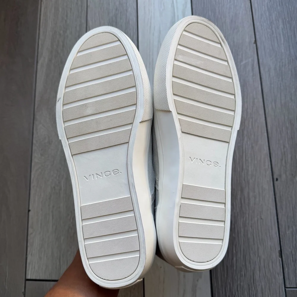 Vince Light gray Slip-On Loafers - Picture 7 of 8